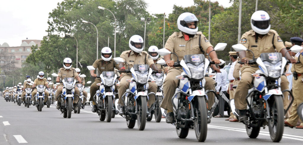 New-vehicles-to-Telangana-Police-Department