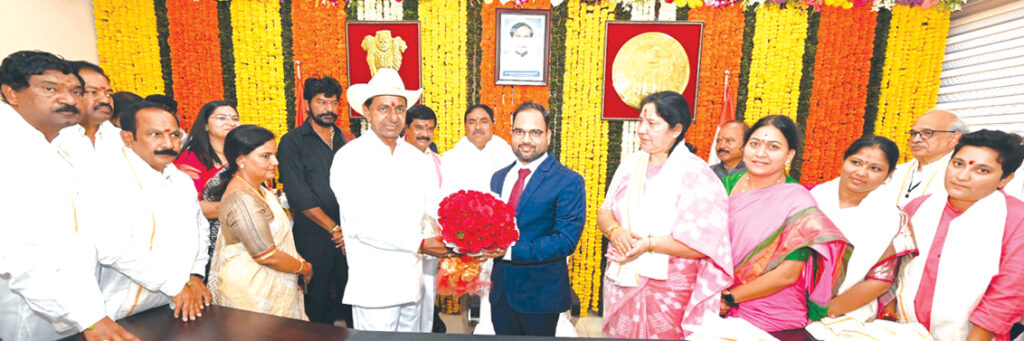 CM KCR inaugurated Bhadradri Kothagudem Collectorate